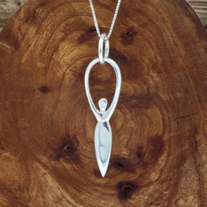 Silver Goddess Pendant